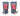 Lockable Restraint Bondage Paw Gloves | Black, Red & Purple — Pet Play Gear