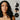 Before image showing model with hair before use.