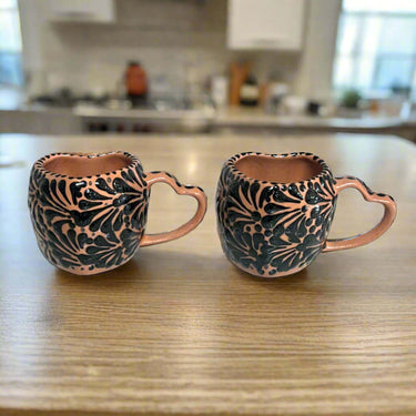Talavera Heart Mug – Slightly Imperfect & Handmade — Bedroom Accessories (view 3)