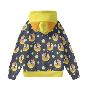 Foxy Lullaby Ears Hoodie — ABDL & Littles (view 2)