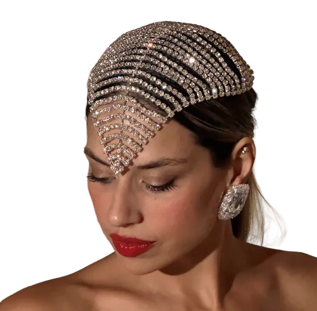 Rhinestone Crystal Head Chain &mdash; Bedroom Accessories