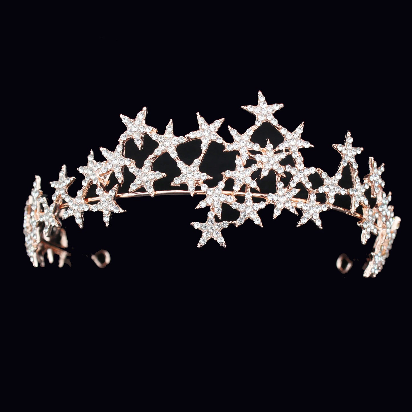 Crystal Star Tiara Crown Headband Hairpiece &mdash; Bedroom Accessories (view 2)
