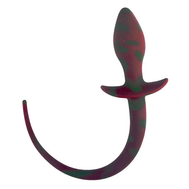 Puppy Tease Silicone Tail Plug &mdash; Pet Play Gear (view 2)