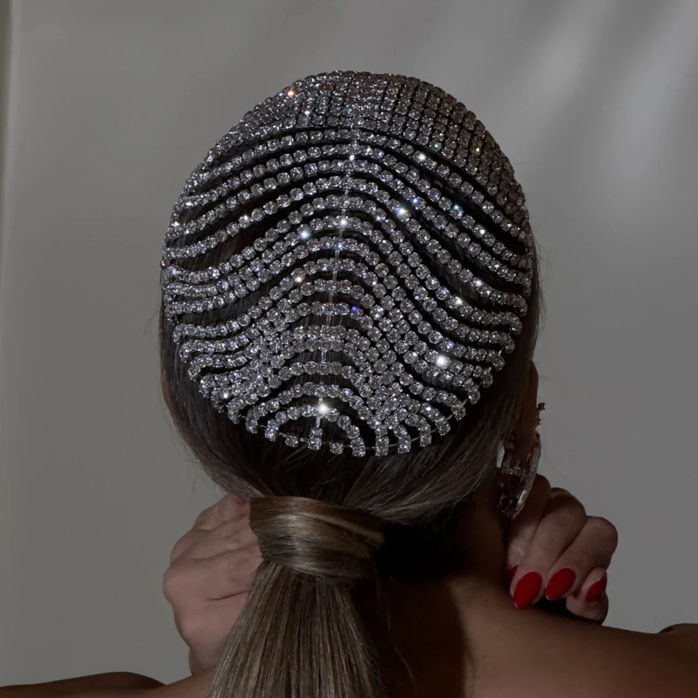Rhinestone Crystal Head Chain &mdash; Bedroom Accessories (view 2)