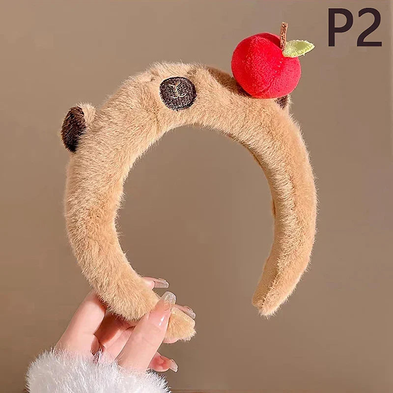Cute Capybara Plush Headbands &mdash; ABDL & Littles (view 5)