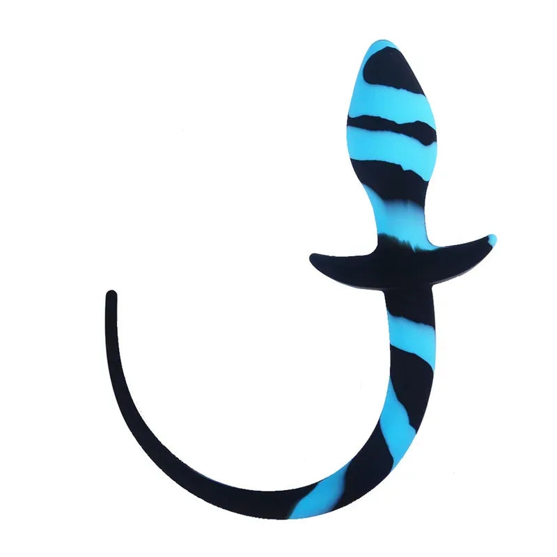 Puppy Tease Silicone Tail Plug &mdash; Pet Play Gear (view 5)