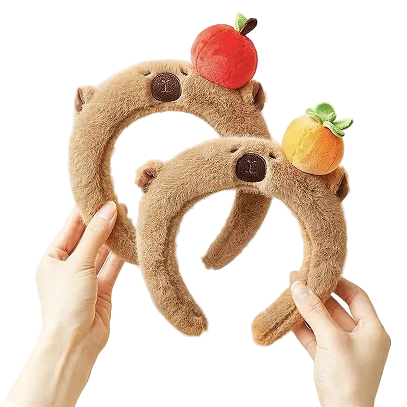 Cute Capybara Plush Headbands &mdash; ABDL & Littles