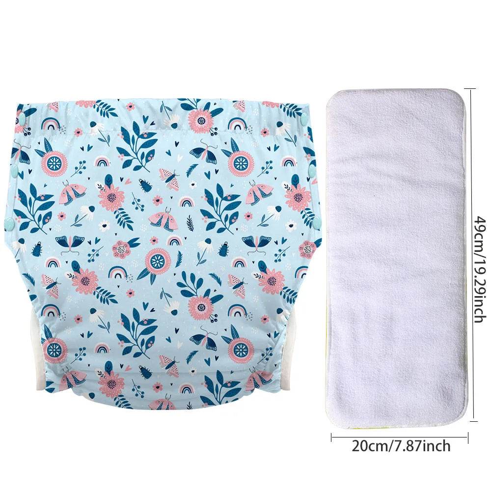 Cute Ice Silk ABDL Cloth Diapers (Colors) &mdash; ABDL & Littles (view 2)